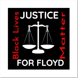 Justice for floyd Posters and Art